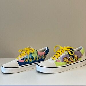 Vans Multicolor Cartoon Sneakers